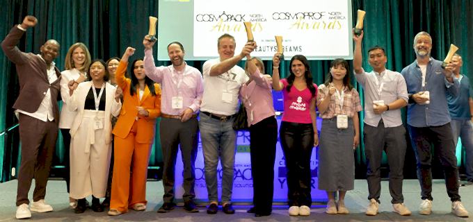 Scopri i vincitori dell'edizione 2023 di Cosmoprof & Cosmopack North America Awards