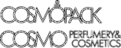 cosmopack logo e cosmo perfumery e cosmetics